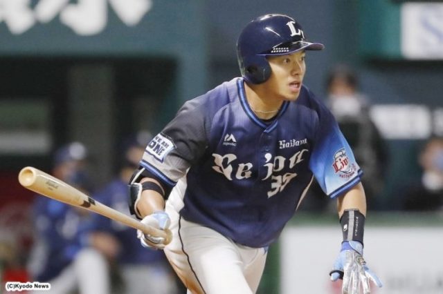西武・呉念庭 (C)Kyodo News