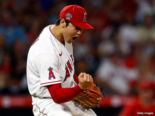 22日、ロイヤルズ戦で今季6勝目を掴んだエンゼルス・大谷翔平