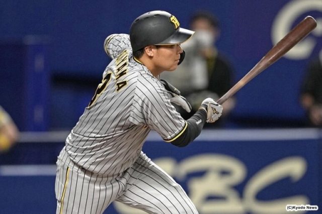 阪神・大山悠輔 (C)Kyodo News