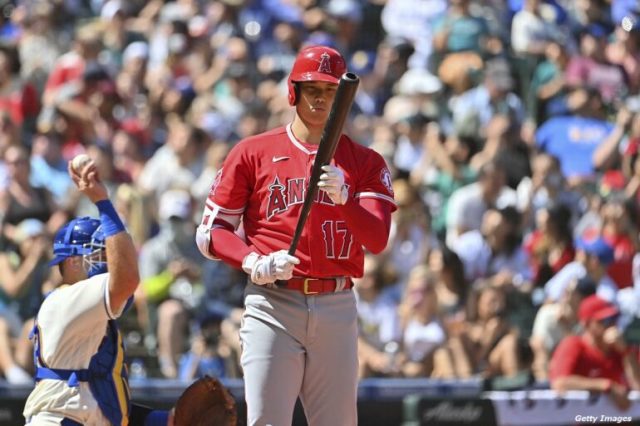 マリナーズ戦に「2番・指名打者」で出場した大谷