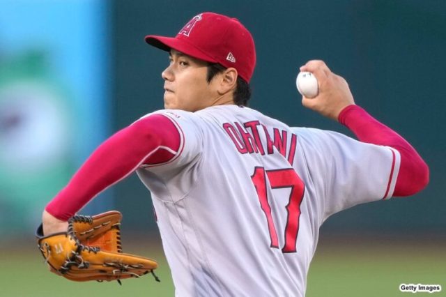 アスレチックス戦に「2番・投手」で先発出場した大谷翔平