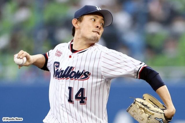 ヤクルト・高梨裕稔 (C)Kyodo News