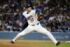 2026年4月1日に投手としてシーズン初登板して初勝利を挙げたドジャース大谷翔平／共同通信