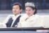 ご結婚の祝賀パレード。約19万人が沿道に集まった。平成5（1993）年6月