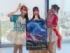 来社したUMATENAメンバー。左から垂水愛莉さん、望月琉菜さん、大原萌さん(c)netkeiba