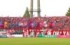 試合開始前のＧＡＴＥ１０エリアのサポーター＝７月５日、ＪＦＥ晴れの国スタジアム
