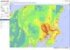 J-SHIS Mapの画面。地表30メートルまでの平均S波速度を250メートル四方のメッシュで示す（出典：J-SHIS Mapより、以下同）