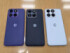 motorola edge 70 fusion（左からPANTONE Orient Blue、PANTONE Silhouette、PANTONE CountryAir）
