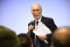 講演会でシベリア抑留体験について話す語り部の西倉勝さん＝３月２３日、東京都新宿区