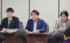 世界平和統一家庭連合（旧統一教会）と元信者３人の調停が成立し、記者会見する全国統一教会被害対策弁護団の村越進団長（中央）ら＝２日午後、東京都千代田区