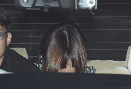逮捕された盧※(※王ヘンに路)容疑者=15日午後、東京都台東区