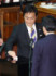 衆院本会議の首相指名選挙で、票を投じる国民民主党の玉木雄一郎代表＝２１日午後、国会内