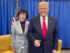 安倍昭恵夫人と面会したトランプ米大統領(安倍昭恵夫人のXより)