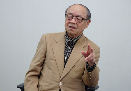 取材に応じる青年海外協力隊元隊員の大西規夫さん=5日、東京都渋谷区