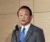 自民党の麻生太郎副総裁＝１９日、東京都港区