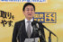 記者会見する国民民主党の玉木雄一郎代表=17日、国会内