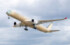 オーストラリアのカンタス航空が特注した欧州エアバス製のＡ３５０―１０００ＵＬＲ型機（未塗装）（カンタス航空提供・時事）