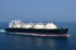 川崎重工業が建造した「モス型」の液化天然ガス（ＬＮＧ）運搬船（同社提供）