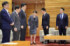 閣議に臨む高市早苗首相(右から3人目)=19日、首相官邸