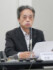 九州新幹線の運行再開について記者会見するＪＲ九州の古宮洋二社長＝２７日午後、福岡市博多区