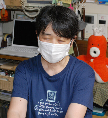 殺人未遂事件などでの時効撤廃を求める安田いずみさん=6月18日、愛知県