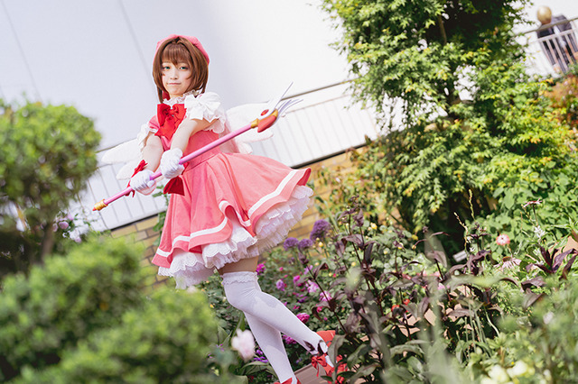 木之本桜『カードキャプターさくら』/モデル:kiki、撮影:乃木章