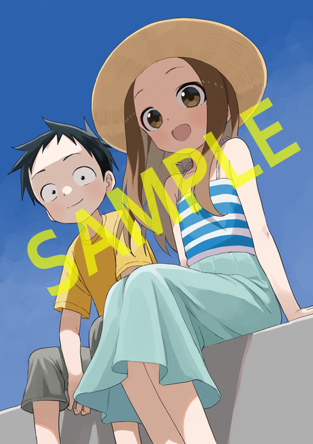 劇場版『からかい上手の高木さん』入場者プレゼント第6弾「原作者・山本崇一朗描きおろしイラストボード」(C)2022 山本崇一朗・小学館/劇場版からかい上手の高木さん製作委員会