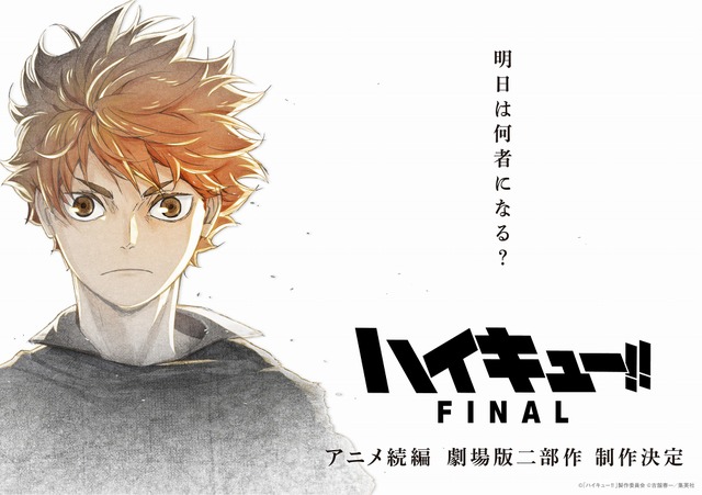 『ハイキュー!! FINAL』プロジェクトビジュアル(C)「ハイキュー‼」製作委員会 (C)古舘春一/集英社