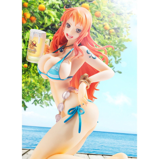 ワンピース　ナミ　ボディ　ポスター　カレンダー　2017 水着　ビキニ ワンピース」ナミのビキニ姿がセクシー！ 再集結時衣装モチーフ