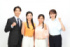 2025年入社の新人アナウンサー（左から）室岡大晴、浅倉美恩、石渡花菜、吉岡恵麻 （C）フジテレビ