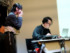 『アートスポーツ「LIMITS」全国学生大会 2025』記者会見に登壇した（左から）佐倉綾音、jbstyle. （C）ORICON NewS inc.