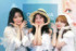 『OKINAWA COLLECTION 2025』に出演したFRUITS ZIPPERの（左から）鎮西寿々歌、櫻井優衣、早瀬ノエル （C）ORICON NewS inc.