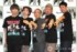 ジェニーハイ、今後の活動について声明を発表したジェニーハイ（左から）川谷絵音、中嶋イッチュウ、新垣隆、くっきー！、小籔千豊 （C）oricon ME inc.