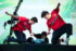 オープンクラス大会、決勝戦の様子。「BEYBLADE X WORLD CHAMPIONSHIP 2025」（C）ＴＯＭＹ