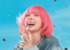 『ホットペッパービューティー』CM「ビビビ祭 パレード」篇でピンクボブのヘアースタイルを披露した仲里依紗
