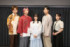『尚善』出演キャスト（左から）村瀬歩、佐久間大介、川口莉奈、神谷浩史、悠木碧 （C）蒋家梅子／ビリビリ漫画・尚善製作委員会