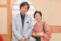 11日放送『おしゃべり小料理ゆみこ』に出演する（左から）中村雅俊、有働由美子アナ（C）MBS