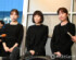 事務所の大先輩・中村玉緒さんを偲んだ（左から）岩佐美咲、水森かおり、田川寿美 （C）ORICON NewS inc.