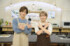 『DAIGOも台所』＝（左から）DAIGO、ファン・インソン（C）ABCテレビ
