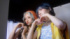マクドナルド新CM「マックに甘いの飲みにこない？リニューアル」篇よりHANAの（左から）YURI、JISOO