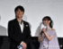映画『あの星が降る丘で、君とまた出会いたい。』公開御礼舞台あいさつ（左から）福山雅治、福原遥 （C）ORICON NewS inc.