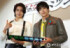 仮面ライダーの専門ショップに行っても気づかれないと明かした(左から)今井竜太郎、秋谷郁甫 (C)ORICON NewS inc.