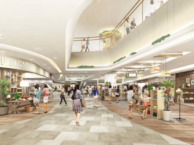 仙台駅ビル「エスパル」に新館2016年3月オープン、アーバンリサーチなど東北初出店