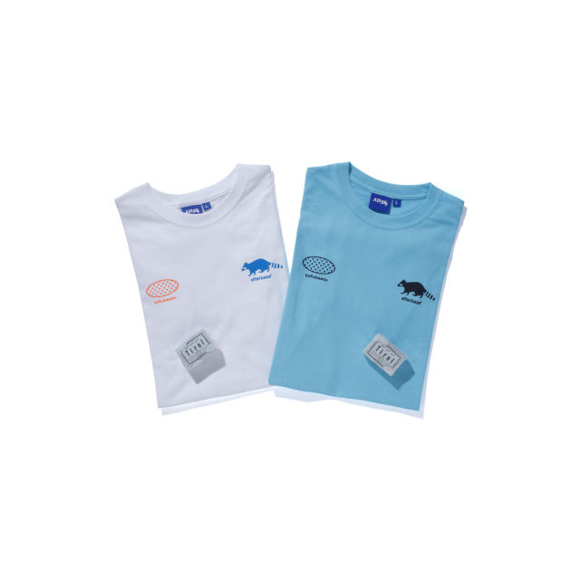 afterbase® x tofubeats Raccoon T-shirt