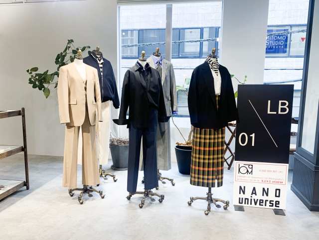 <br /> ナノ・ユニバースのドレスライン「LB.01 Statement」<br /><br /> Image by: FASHIONSNAP<br />