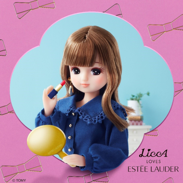 <br /> 「エスティ ローダー」オフィシャル インフルエンサーに就任したリカちゃん<br /><br /> Image by: エスティ ローダー<br />