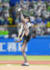 ヤクルト対DeNA　試合前、始球式に臨む岡田紗佳（撮影・江口和貴）