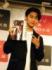 1st写真集「hiSTORY 1」の発売記念イベントに登場した日野友輔（撮影・寺本吏輝）