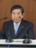 一般社団法人日本民間放送連盟の定例会見に出席した早河洋会長（撮影・川田和博）