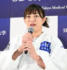 記者会見で今後の活動について発表するパリ五輪柔道女子48キロ級メダリストの角田（2026年1月30日撮影）